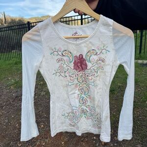 Y2K Vintage The Cheetah Girls Sheer Sleeve Top Size Large 10/12